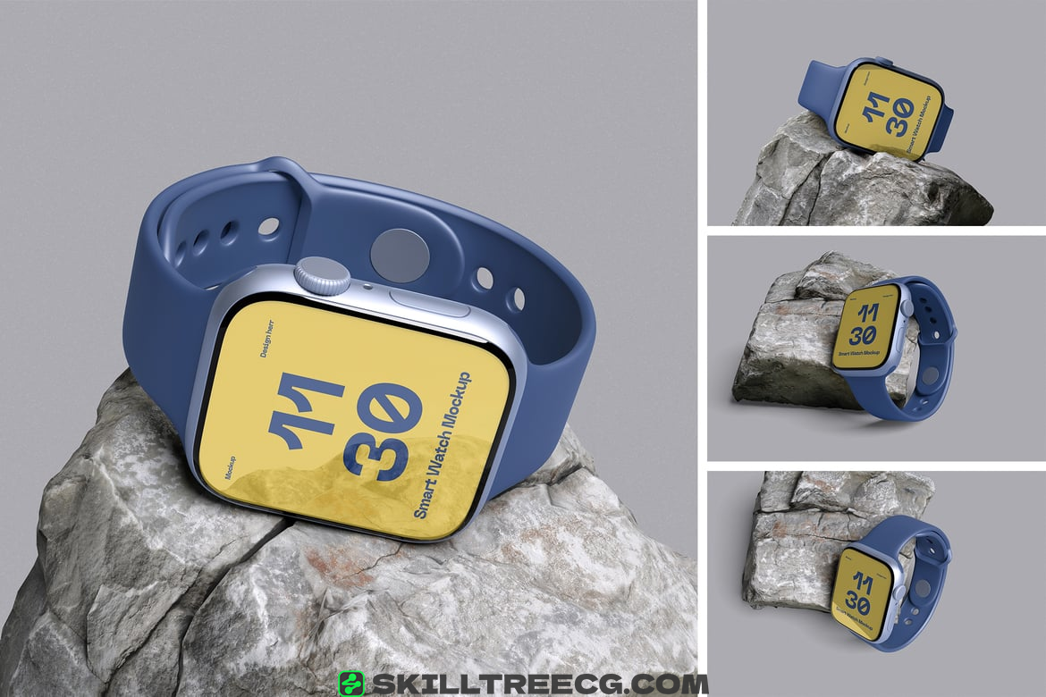 Smart Watch Mockup（330573）-技能树